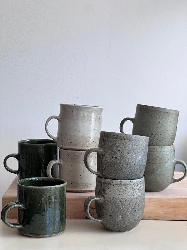 Handcrafted Natural Glaze Mugs