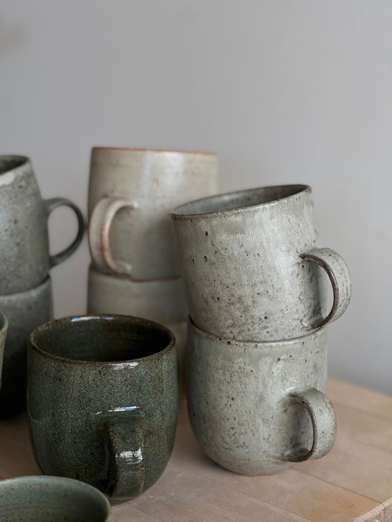 Handcrafted Natural Glaze Mugs