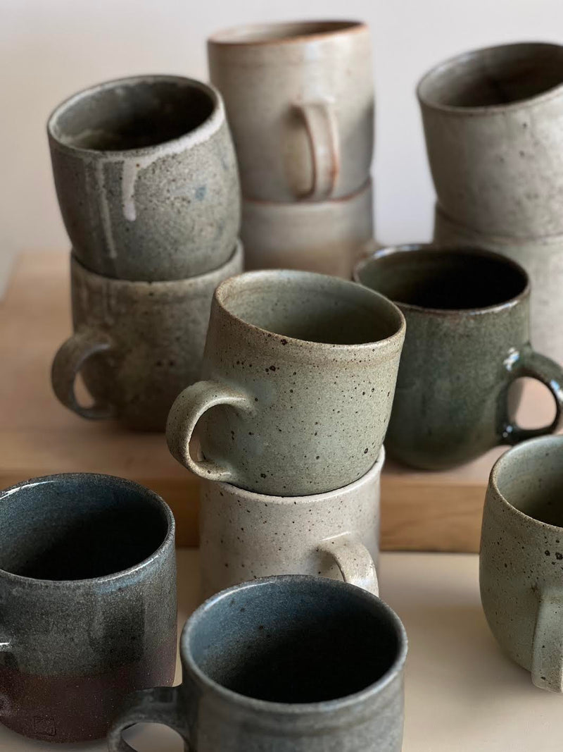 Handcrafted Natural Glaze Mugs