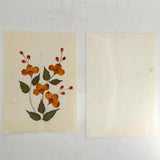 Pressed Floral Greeting Card