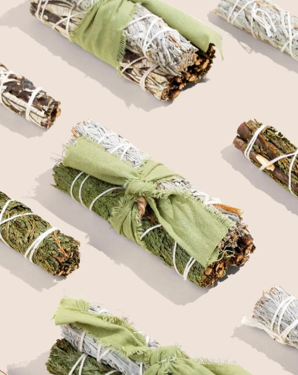 Cedar, Blue Sage, and Yerba Santa Bundle