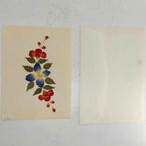 Pressed Floral Greeting Card