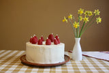 Strawberry Birthday Candles