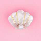 Mini Pearl Shell Hair Clip