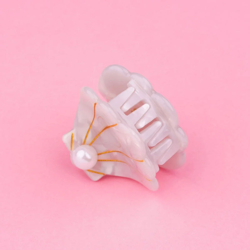 Mini Pearl Shell Hair Clip