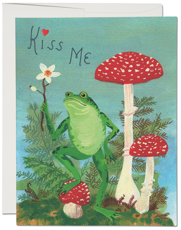 Kiss Me Card