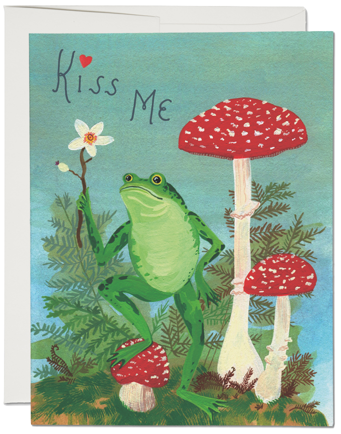 Kiss Me Card