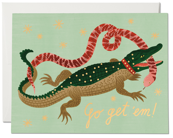 Get 'Em Alligator Card