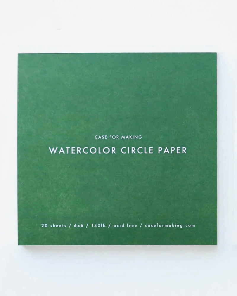 Watercolor Circle Paper