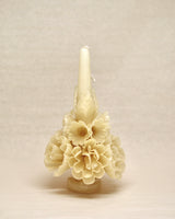 Floral Taper Candle