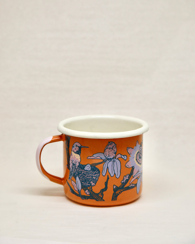 Enamel Forrest Camp Mug