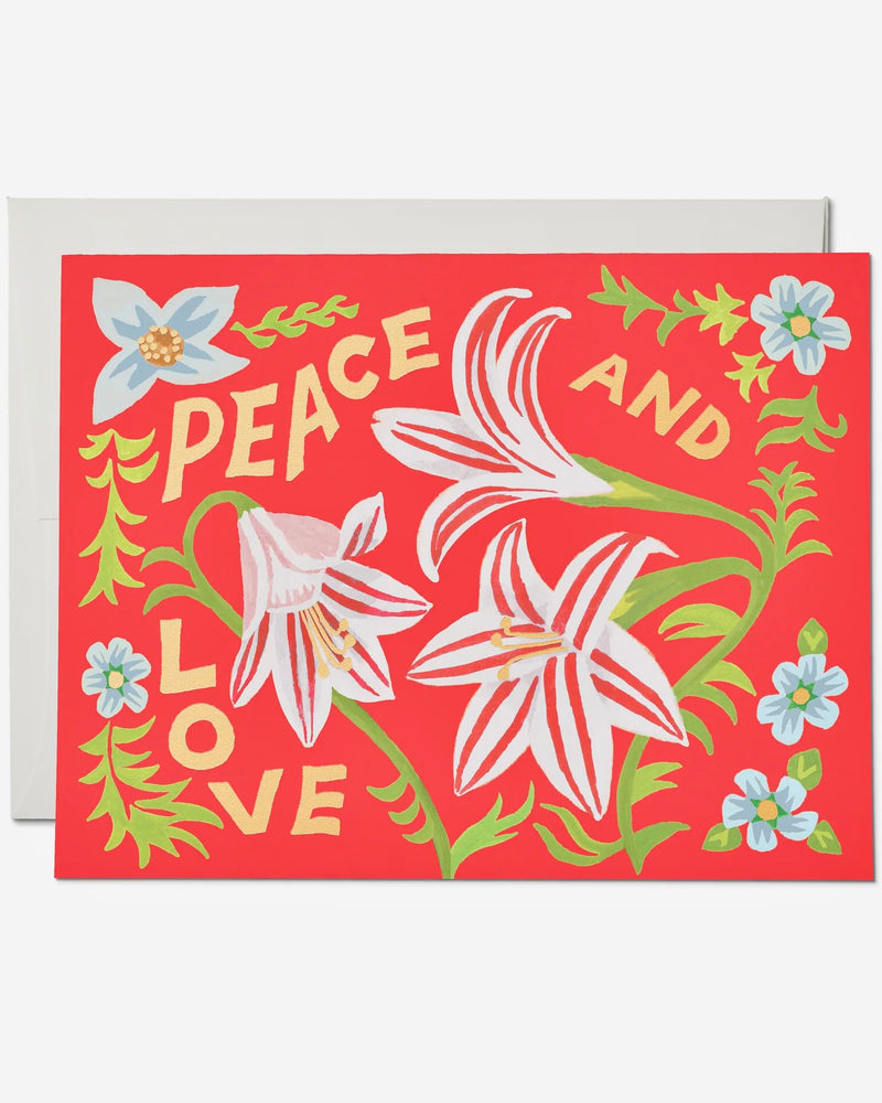 Peace and Love Card