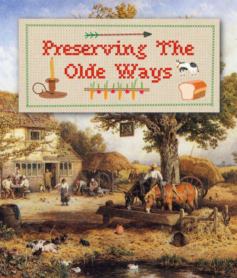 Preserving the Olde Ways Bumper Sticker