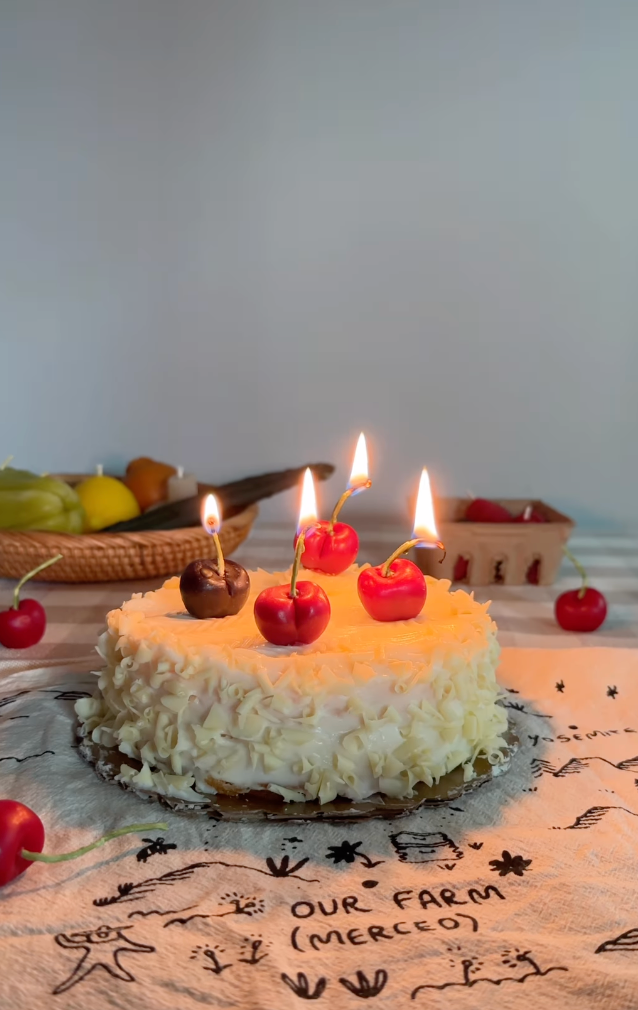 Cherry Birthday Candles