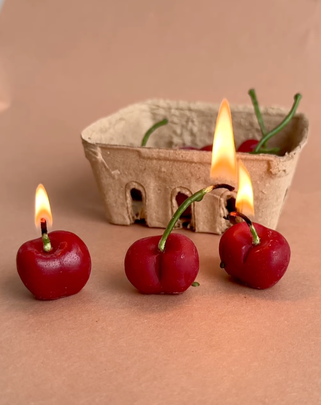 Cherry Birthday Candles