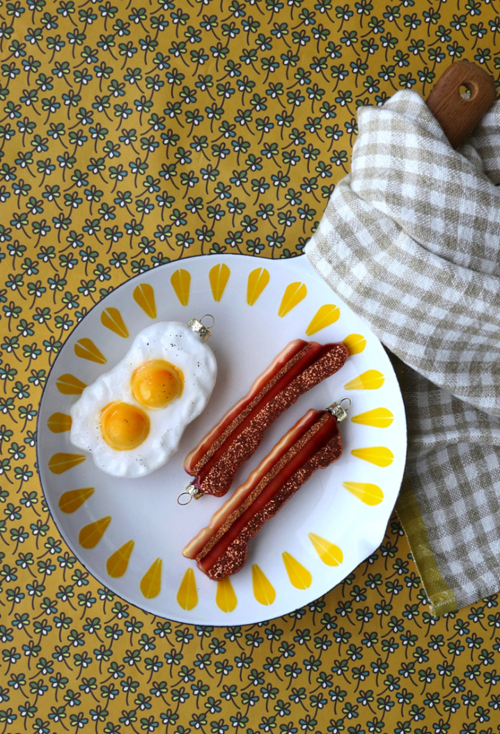 BACON SLICE ORNAMENT