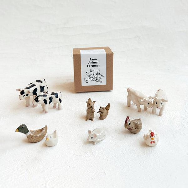 Inner Spacism Ceramic Animal Fortunes