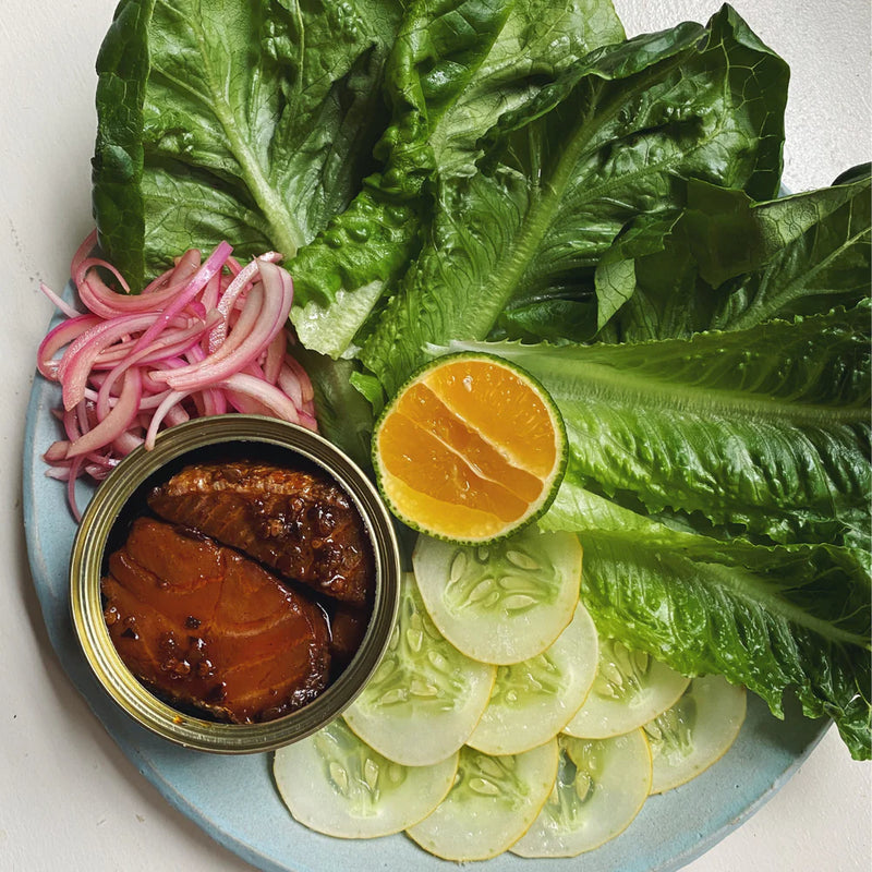 Smoked Salmon with Sichuan Chili Crisp