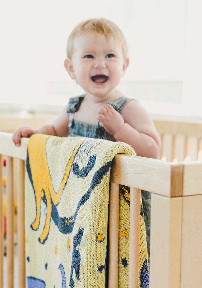 Swans Daffodil Childrens Blanket