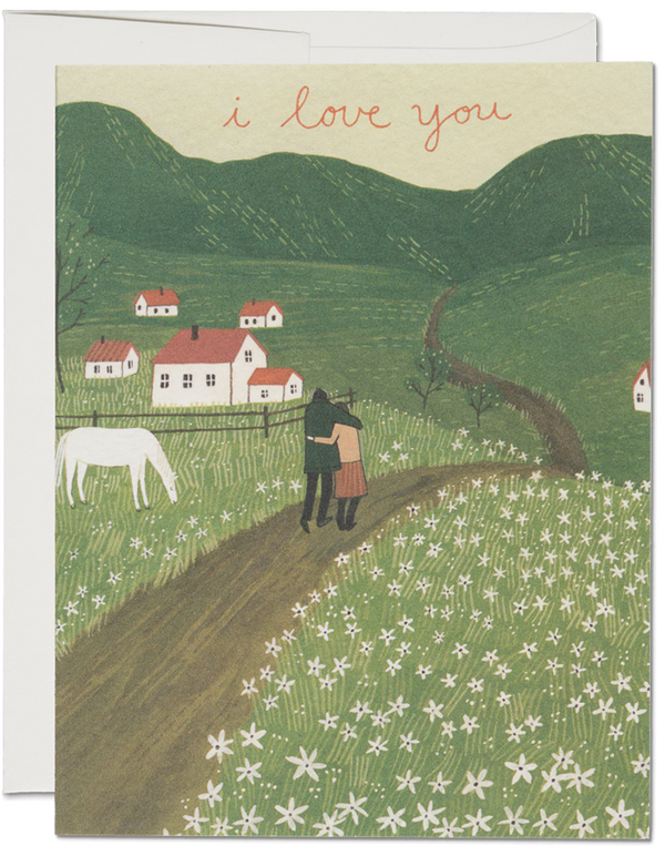 I love you - Along the Road Card