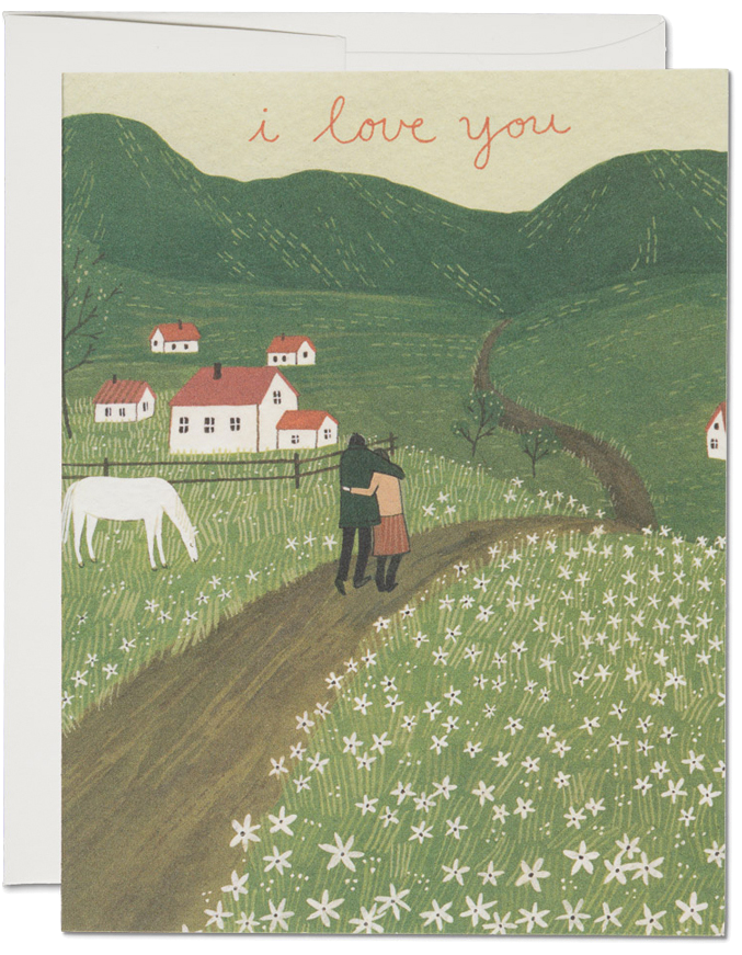 I love you - Along the Road Card