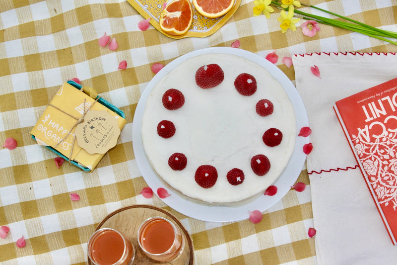 Strawberry Birthday Candles