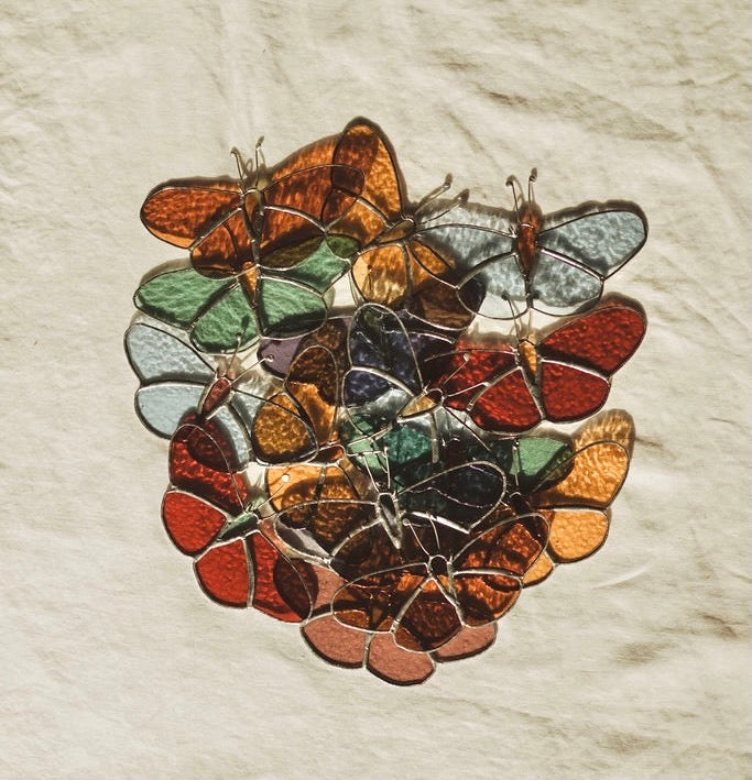 Stained Glass Butterfly