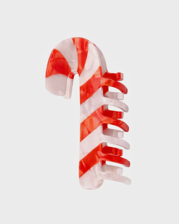 Candy Cane Hair Claw