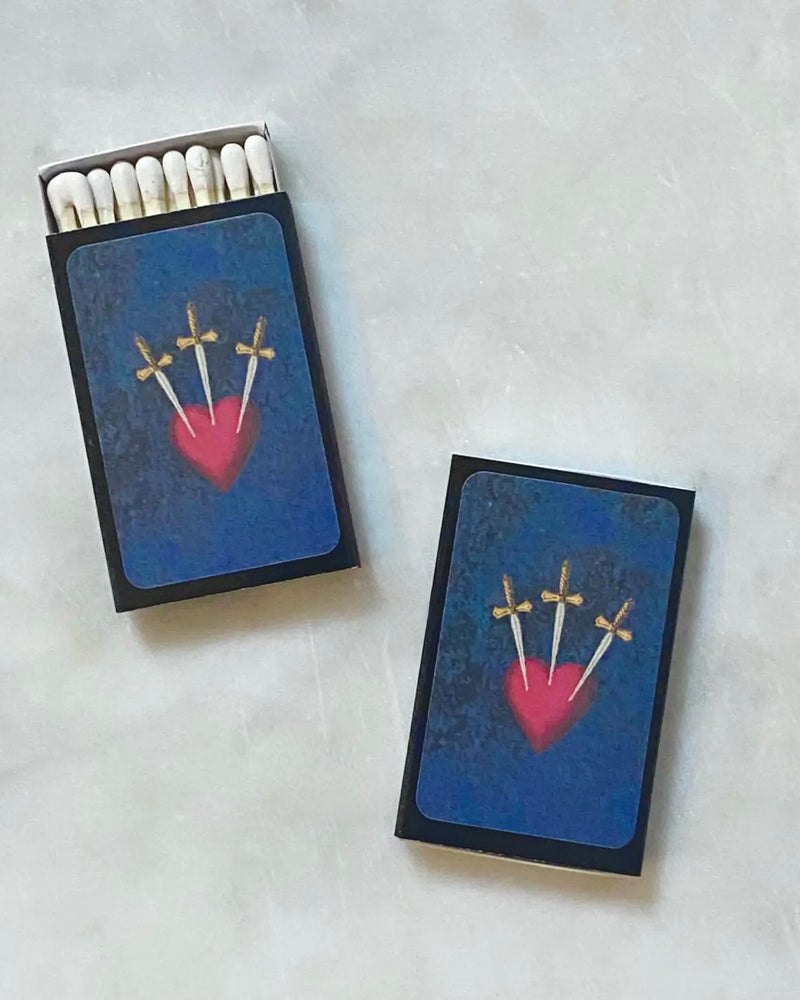 Three of Swords Matchbox