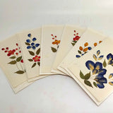 Pressed Floral Greeting Card