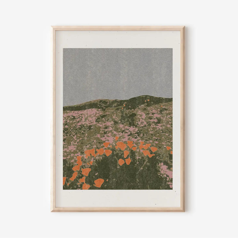 CALIFORNIA POPPIES Print