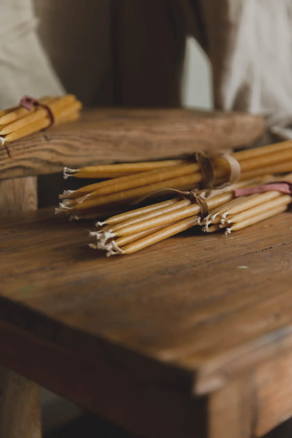 Monastery Beeswax Candle Set