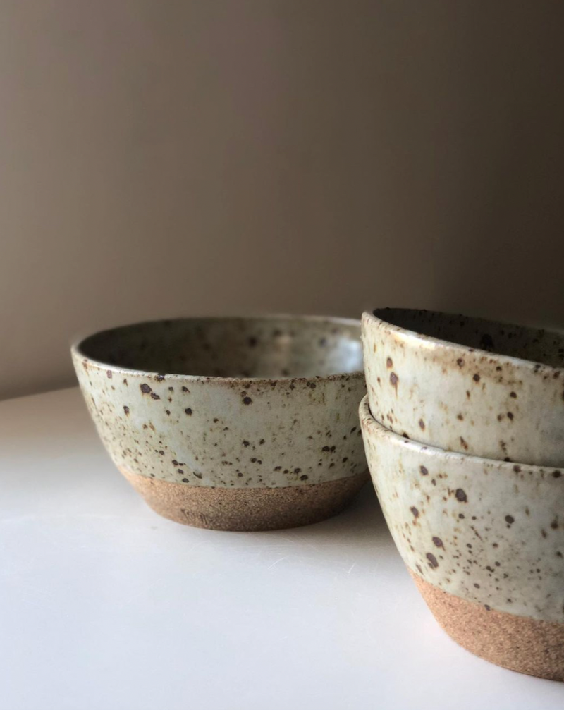 Speckled Soup Bowl