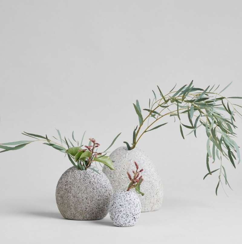 Beach Stone Vases