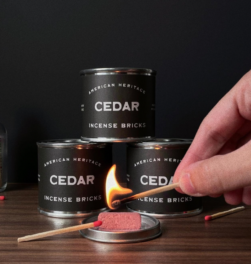 Cedar Incense Bricks