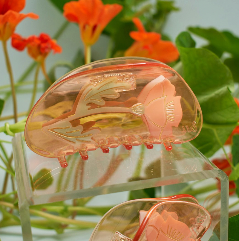 Floral Hair Claws